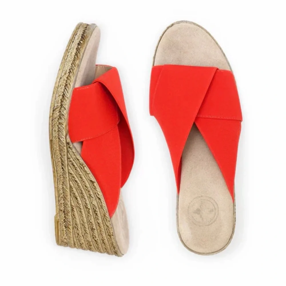 Charleston Shoe Company Porter 1 Platform Wedge Sandals